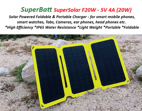 20w foldable solar - 20w,