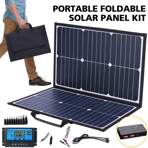 100w foldable solar panel - solar, kit