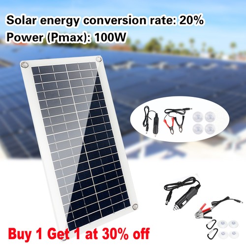 100w solar panel - panel, trickle