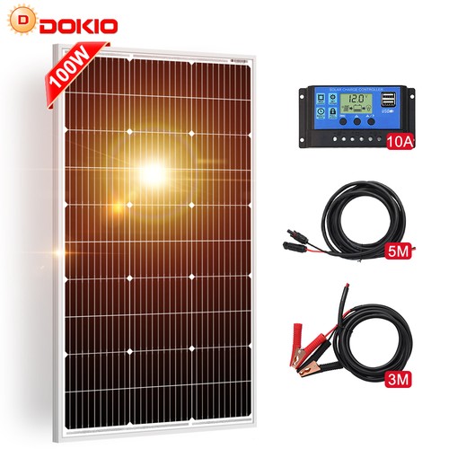 Dokio 100w 12v - dokio, solar