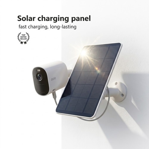 Solar panel for - for, security