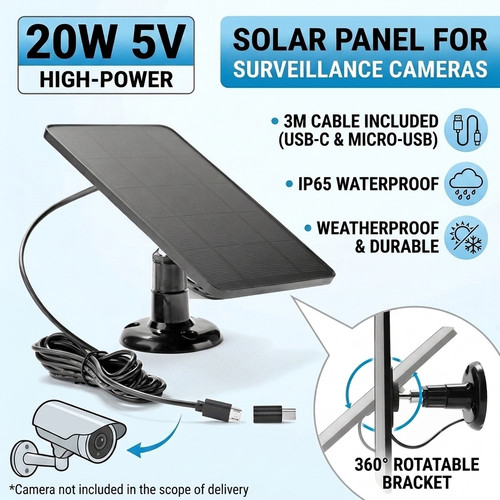 20w solar panel - 20w, for