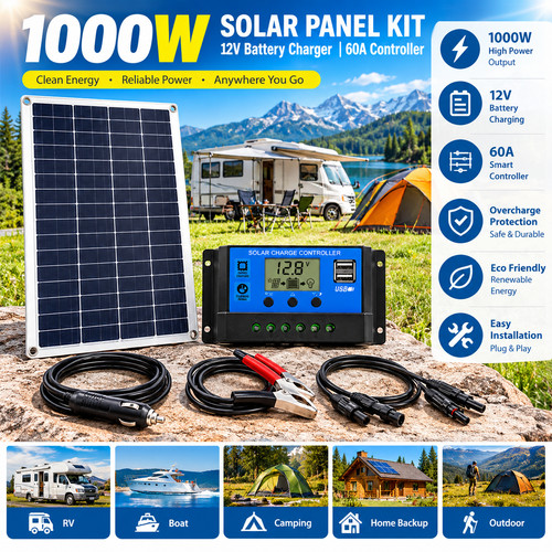 Solar panel kit - panel,