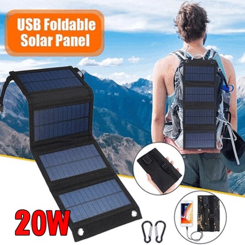 Foldable 20w solar panel - foldable,