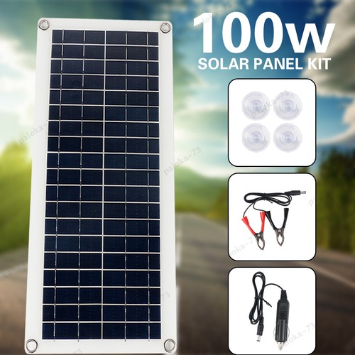 100w 12v portable solar panel - 100w,