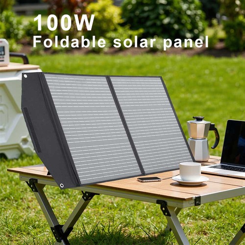 Foldable 100w portable - 100w, solar