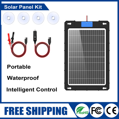 12w solar panel 12v - 12w,