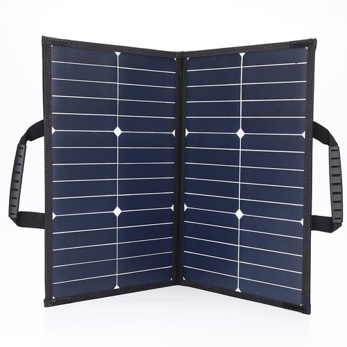 Foldable solar panel with 100a - with,