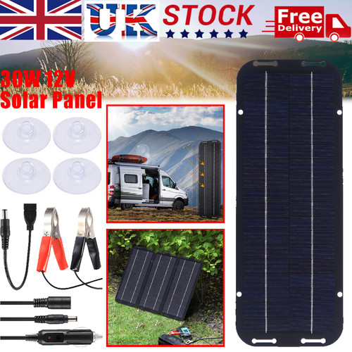 30w 12v portable - 12v, solar