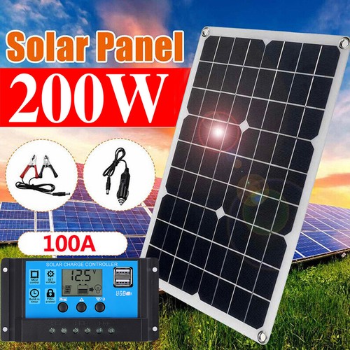 200w solar panel kit 100a - 200w,