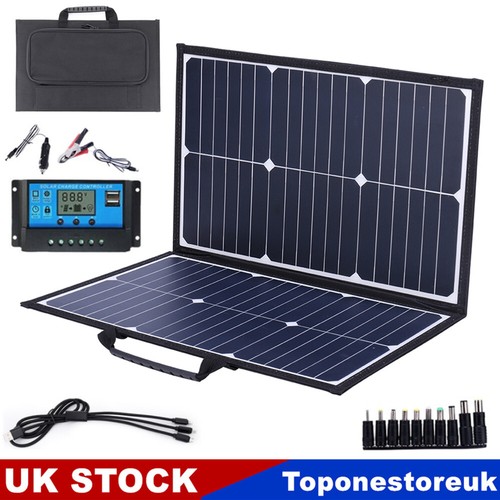 Foldable 100w solar panel set - foldable,