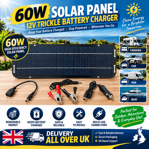 60w solar panel - solar, 12v