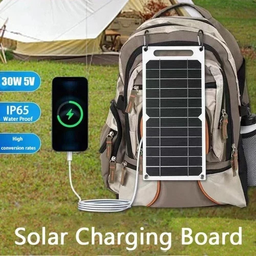 30w portable solar - solar, usb