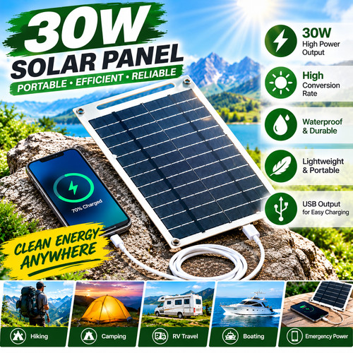 30w portable solar - portable,